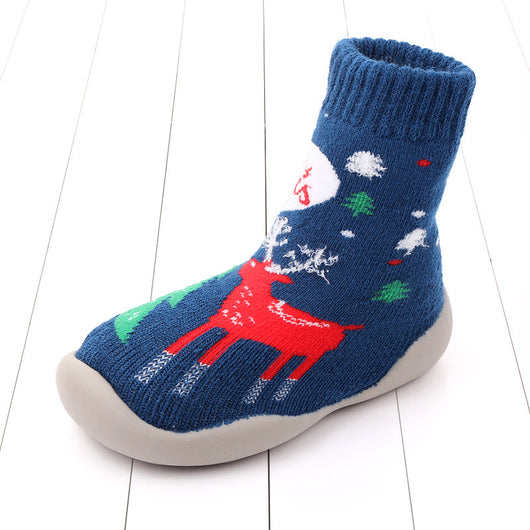 Zapatos Navideños para Bebé con Suela Blanda y Protección Antideslizante - Image 24