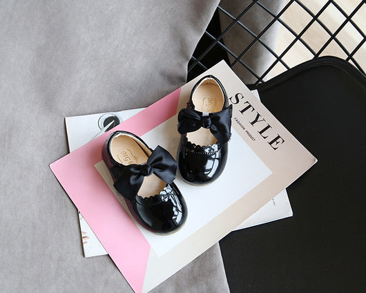 Zapatos Princesa de Cuero para Bebé Niña con Moño Elegante - Image 35