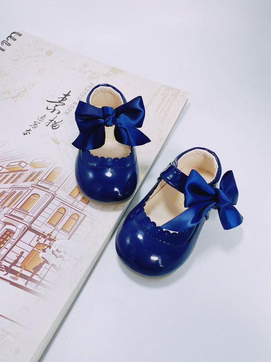 Zapatos Princesa de Cuero para Bebé Niña con Moño Elegante - Image 37