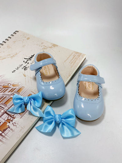 Zapatos Princesa de Cuero para Bebé Niña con Moño Elegante - Image 38