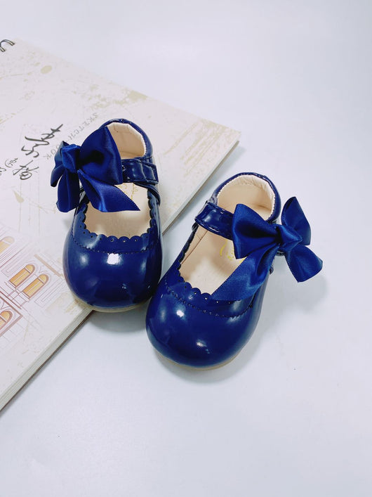 Zapatos Princesa de Cuero para Bebé Niña con Moño Elegante - Image 39