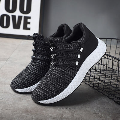 Zapatillas Deportivas Tejidas Ligeras para Hombre - Comodidad y Estilo Primavera Otoño - Image 9