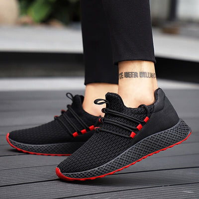Zapatillas Deportivas Tejidas Ligeras para Hombre - Comodidad y Estilo Primavera Otoño - Image 11