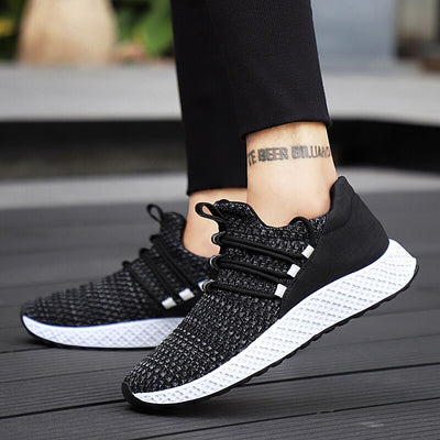 Zapatillas Deportivas Tejidas Ligeras para Hombre - Comodidad y Estilo Primavera Otoño - Image 12
