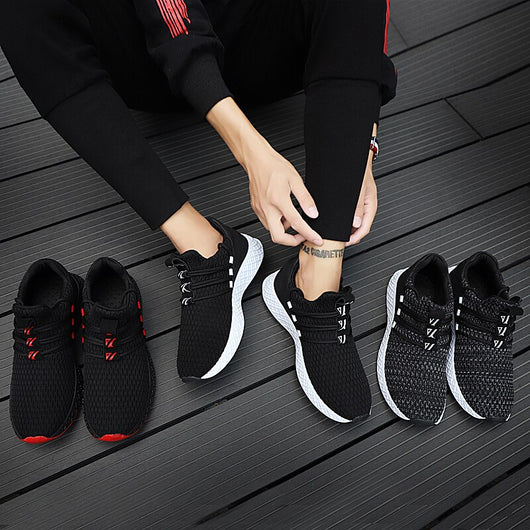 Zapatillas Deportivas Tejidas Ligeras para Hombre - Comodidad y Estilo Primavera Otoño - Image 19