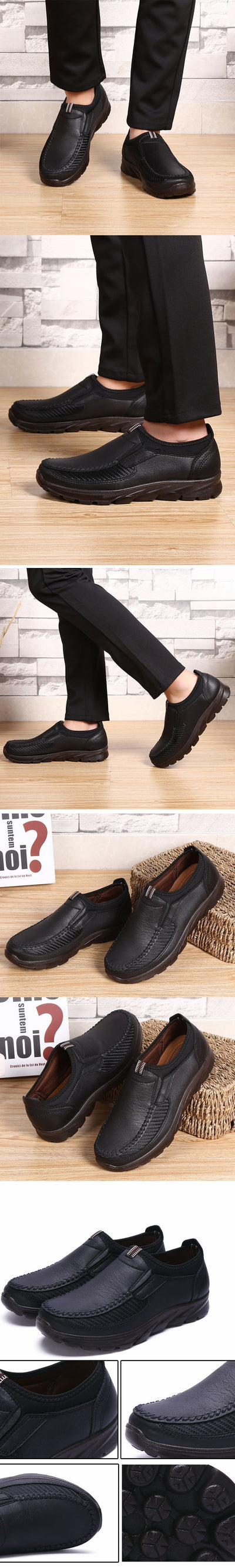 Zapatos Casuales de Negocios Estilo Pekín - Comodidad y Elegancia para Hombre - Image 7