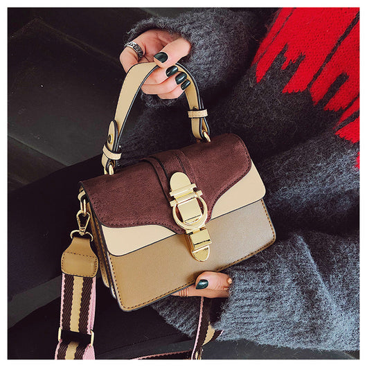 Bolso Bandolera Cuadrado Retro Mate de Una Correa - Image 19