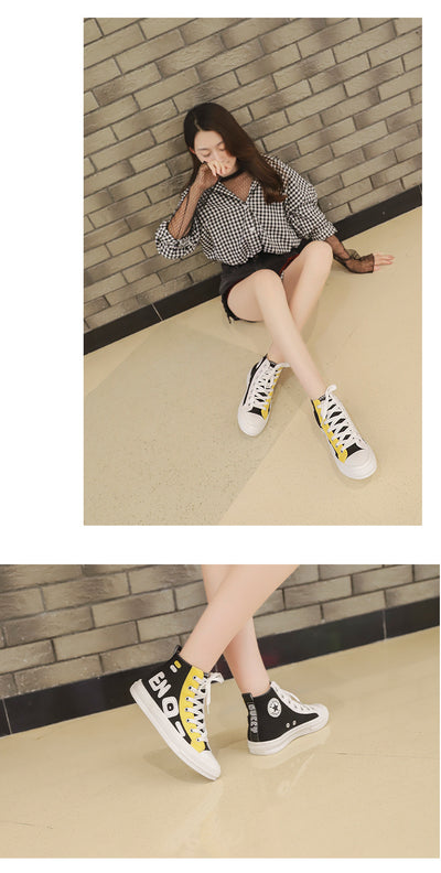 Zapatillas Altas de Lona Estilo Urbano - Image 13