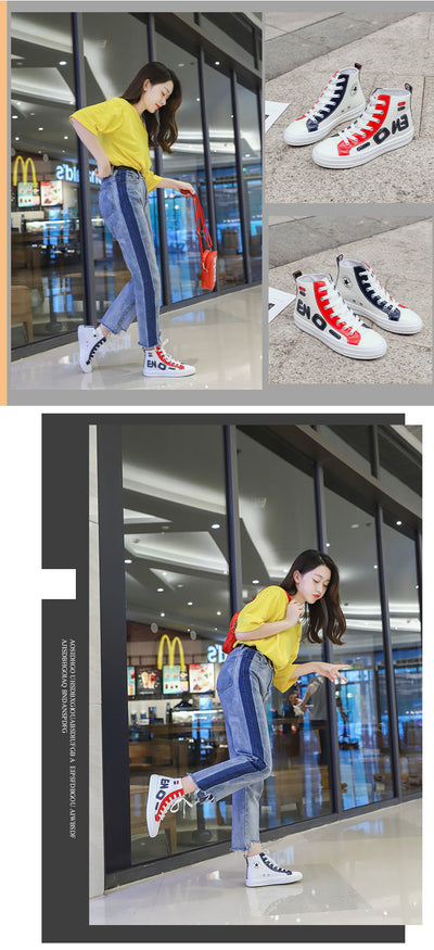 Zapatillas Altas de Lona Estilo Urbano - Image 15