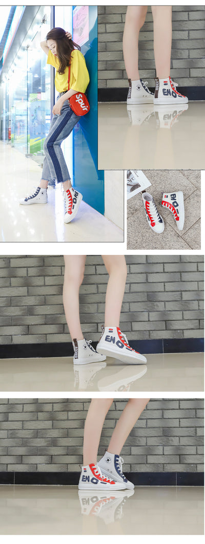 Zapatillas Altas de Lona Estilo Urbano - Image 16