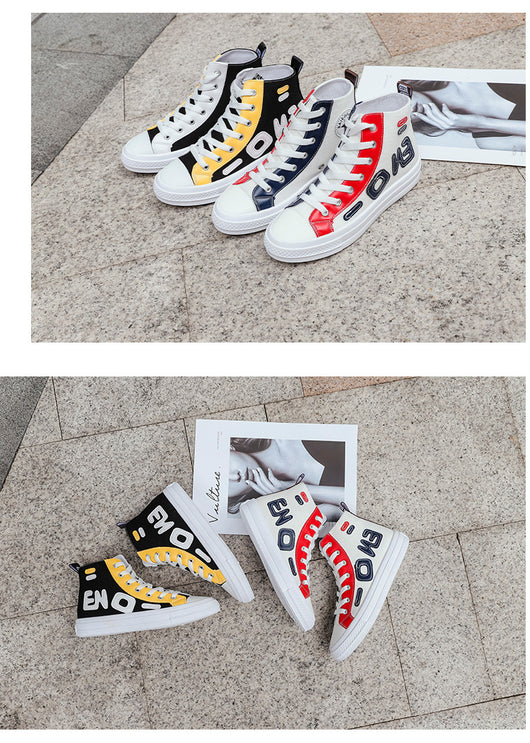 Zapatillas Altas de Lona Estilo Urbano - Image 18
