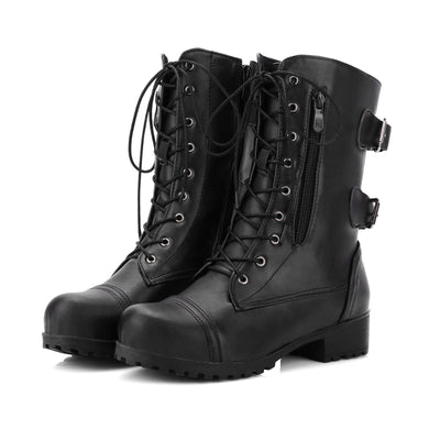 Botas Colegiales con Tacón Bajo - Image 9