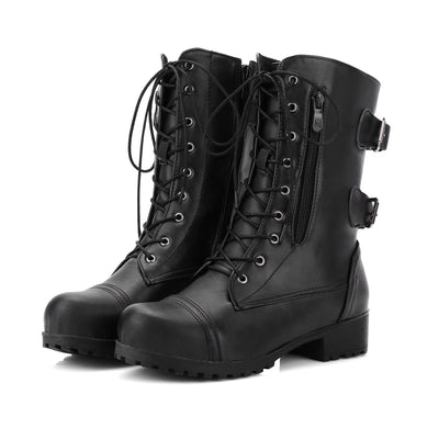 Botas Colegiales con Tacón Bajo - Image 12