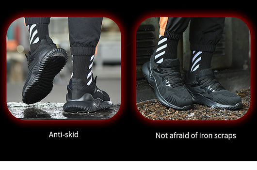 Botas de Seguridad para Hombre: Ligeras, Transpirables y Anti-Perforación - Image 20
