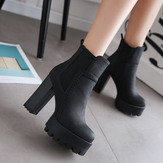 Botas Martin Plataforma Tacón Alto - Image 10