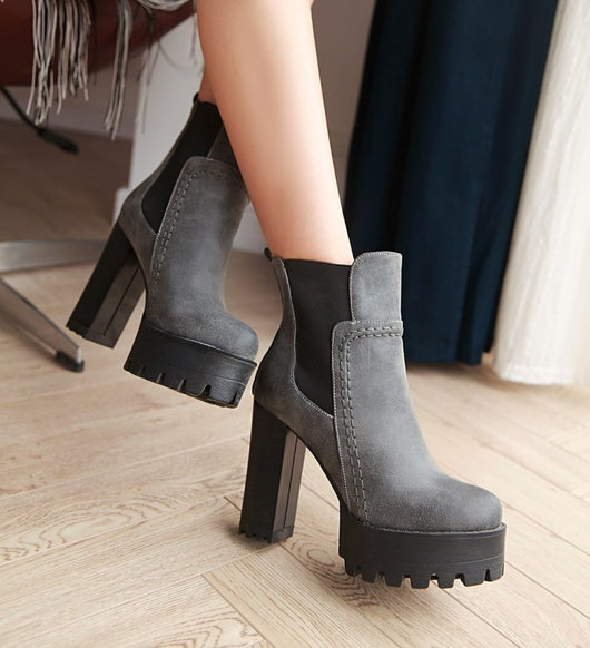 Botas Martin Plataforma Tacón Alto - Image 12