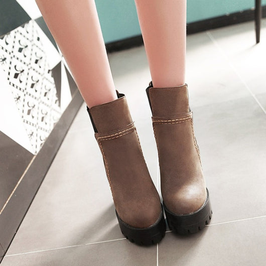 Botas Martin Plataforma Tacón Alto - Image 15