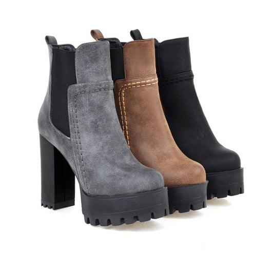 Botas Martin Plataforma Tacón Alto - Image 22