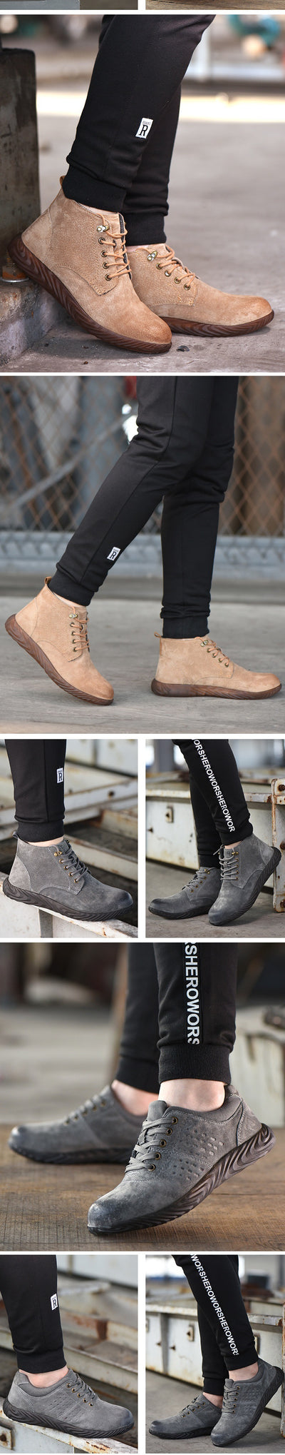 Zapatos de Trabajo con Suela de Gelatina de Tendón - Comodidad y Durabilidad - Image 3