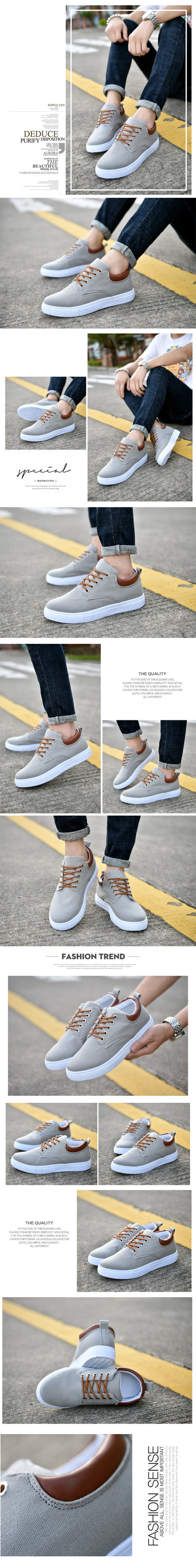Zapatillas de Lona Estilo Coreano - Calzado Deportivo Versátil - Image 9
