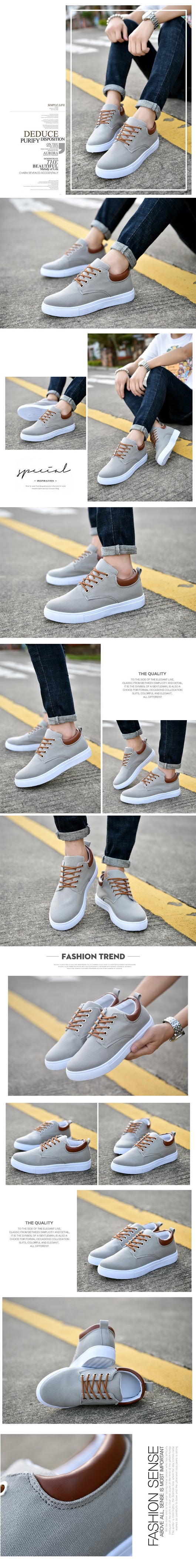 Zapatillas de Lona Estilo Coreano - Calzado Deportivo Versátil - Image 9