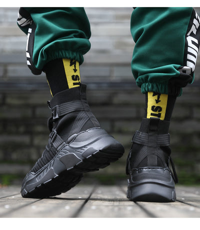 Zapatillas Deportivas Casuales Transpirables para Hombre - Estilo Hip Hop Otoño - Image 8