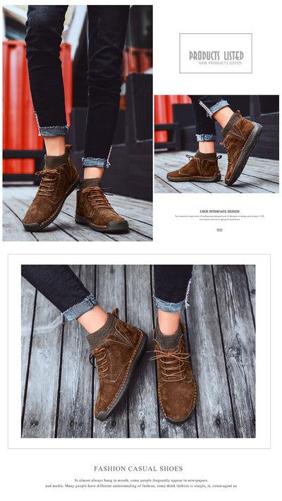 Zapatos Artesanales Talla 48 de Algodón para Hombre - Comodidad Oversized - Image 22
