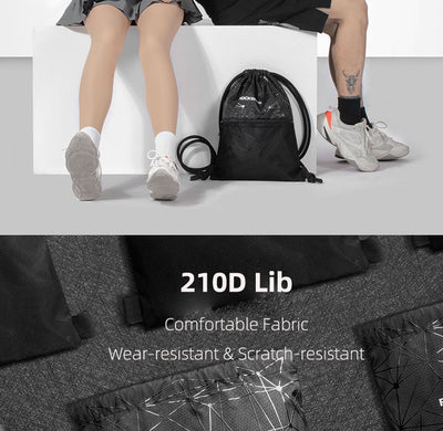 Mochila de Hombro con Cordón - Almacenamiento Versátil - Image 11