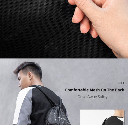 Mochila de Hombro con Cordón - Almacenamiento Versátil - Image 19