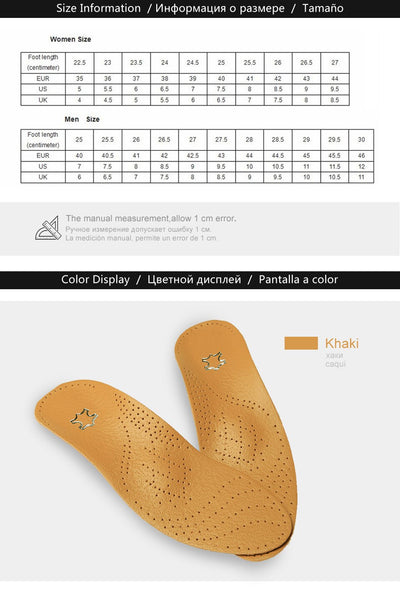 Plantillas de Cuero para Corrección del Arco Plantar - Image 17