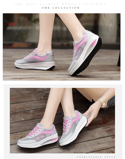 Zapatos Casuales Transpirables con Suela Gruesa para Mujer - Image 10