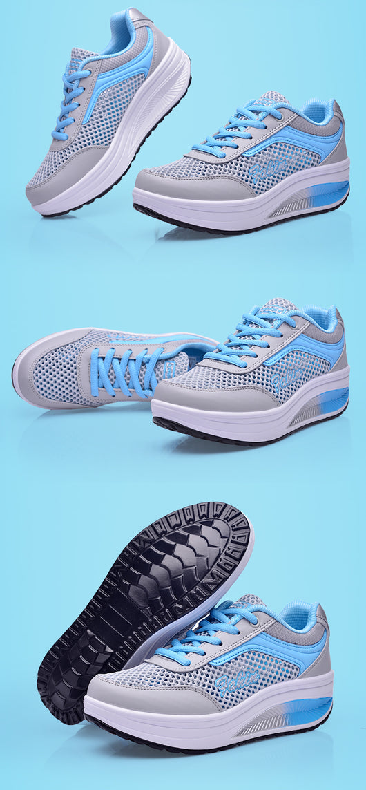Zapatos Casuales Transpirables con Suela Gruesa para Mujer - Image 13