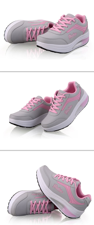 Zapatos Casuales Transpirables con Suela Gruesa para Mujer - Image 15