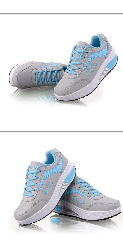 Zapatos Casuales Transpirables con Suela Gruesa para Mujer - Image 16