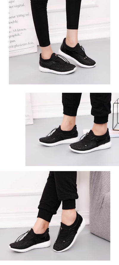 Mocasines Casuales Plataforma Gruesa con Lentejuelas - Image 5