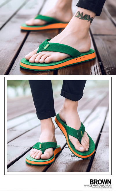 Sandalias Hombre Verano Antideslizantes con Diseño Espiga - Image 7