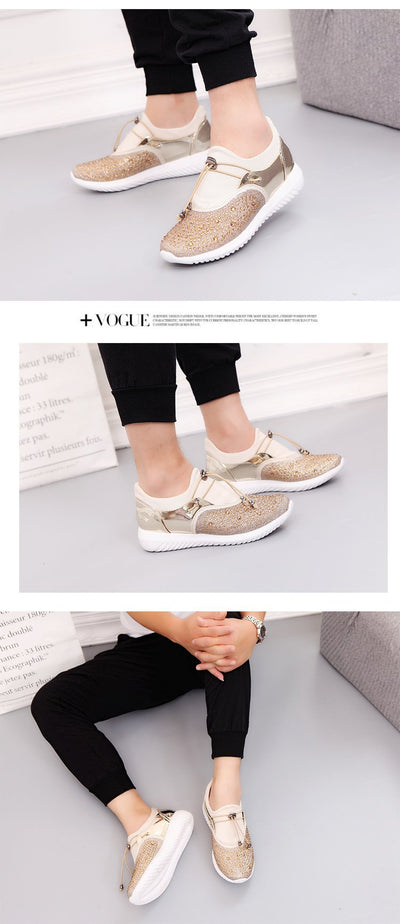 Mocasines Casuales Plataforma Gruesa con Lentejuelas - Image 11