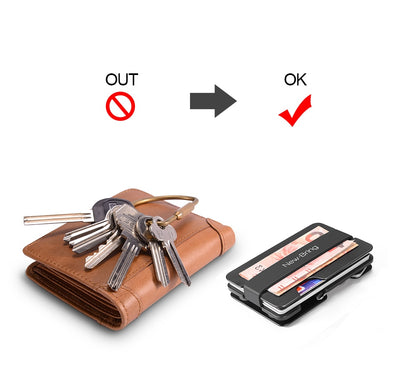 Estuche Multifuncional de Metal para Hombre con Compartimento de Tarjetas - Image 7