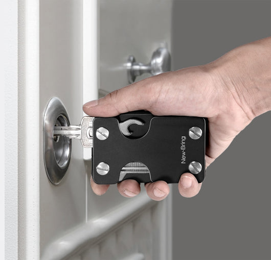 Estuche Multifuncional de Metal para Hombre con Compartimento de Tarjetas - Image 8