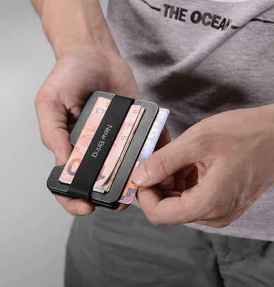 Estuche Multifuncional de Metal para Hombre con Compartimento de Tarjetas - Image 10