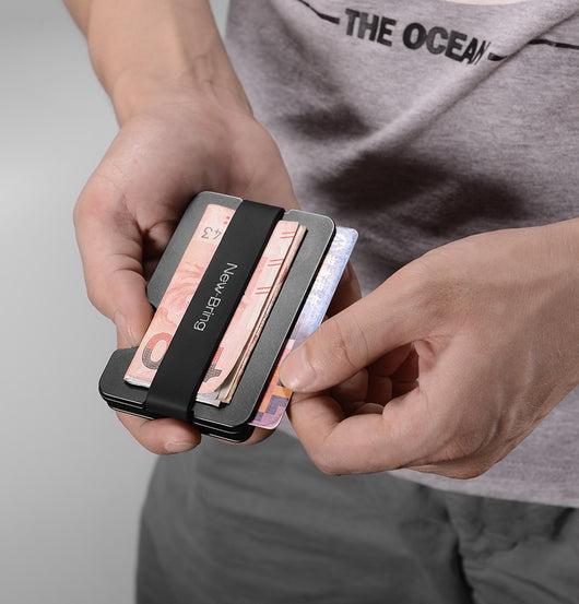 Estuche Multifuncional de Metal para Hombre con Compartimento de Tarjetas - Image 10