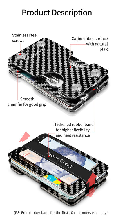 Estuche Multifuncional de Metal para Hombre con Compartimento de Tarjetas - Image 15