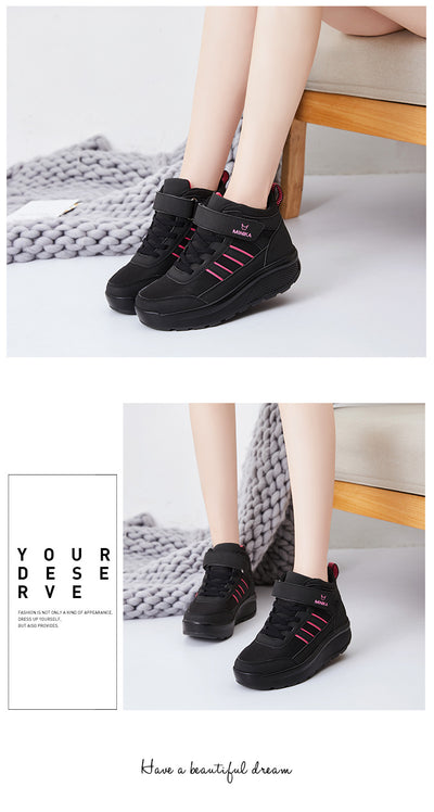 Botas de Invierno para Mujer con Forro de Algodón y Terciopelo - Image 11