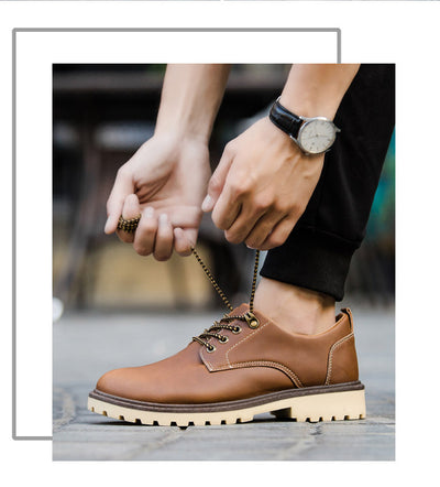 Zapatos de Cuero para Hombre Estilo Británico - Image 10