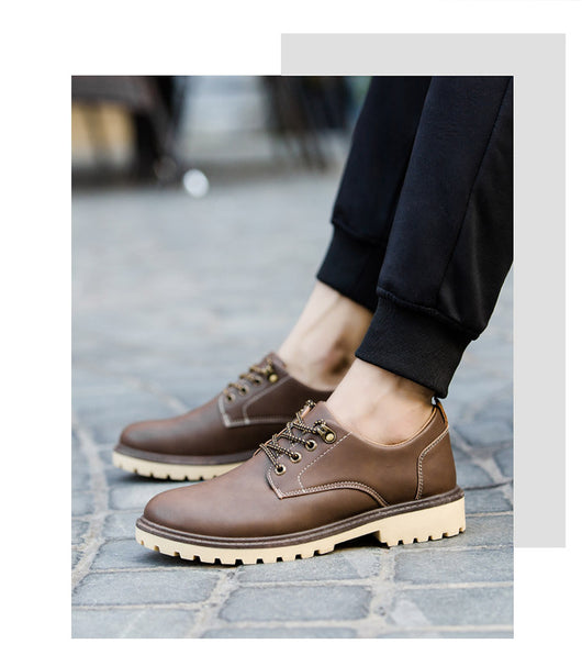 Zapatos de Cuero para Hombre Estilo Británico - Image 11