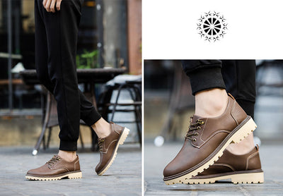 Zapatos de Cuero para Hombre Estilo Británico - Image 12
