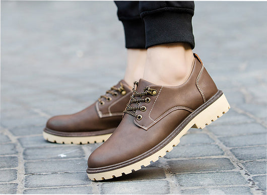 Zapatos de Cuero para Hombre Estilo Británico - Image 14