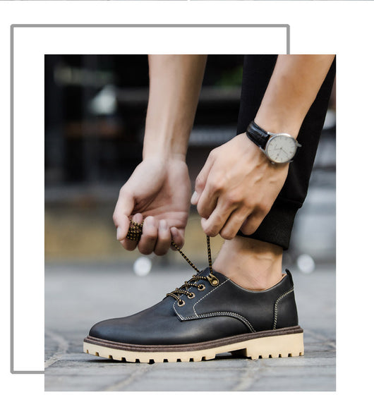 Zapatos de Cuero para Hombre Estilo Británico - Image 17