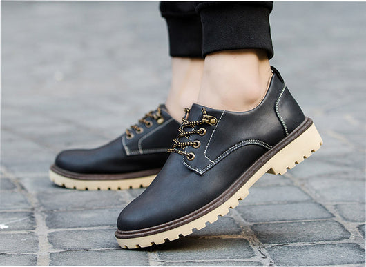 Zapatos de Cuero para Hombre Estilo Británico - Image 18