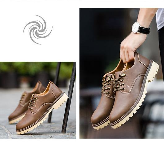 Zapatos de Cuero para Hombre Estilo Británico - Image 22